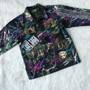 NWT Custom Billy Jeans ARMY Kids Jacket